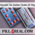 Apcalis Sx Gelée Orale 20 Mg 36